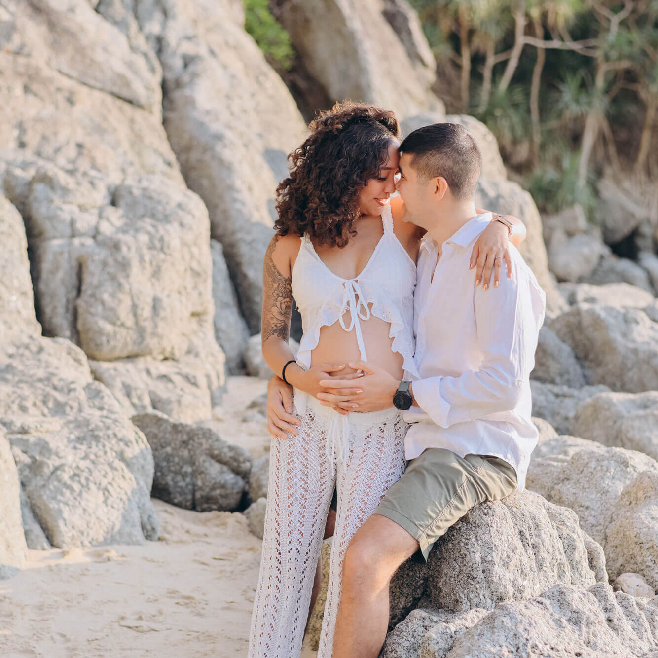 Phuket beach photoshoot for lovers