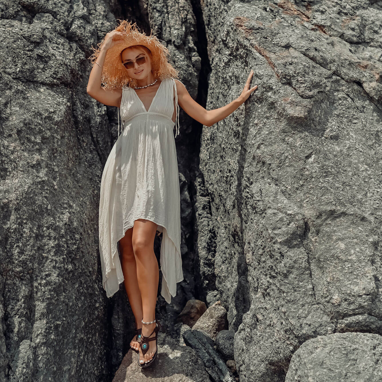 Phuket portrait photoshoot on the beach